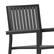 Alt View 17. Alamont Home - Harris Indoor/Outdoor Patio Club Chair with Poly Resin Back and Seat Slats-2 Pack - Black.