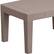 Alt View 15. Alamont Home - Seneca Contemporary Patio Coffee Table - Light Gray.