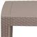Alt View 16. Alamont Home - Seneca Contemporary Patio Coffee Table - Light Gray.