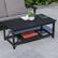 Alt View 14. Alamont Home - Charlestown Indoor/Outdoor Poly Resin 2-Tier Adirondack Coffee Table - Black.