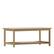 Front. Alamont Home - Charlestown Indoor/Outdoor Poly Resin 2-Tier Adirondack Coffee Table - Natural Cedar.