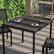 Alt View 14. Alamont Home - Lark Steel All-Weather Patio Dining Table with Faux Teak Slat Top-Seats 4 - Gray Wash Teak.