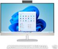 Front Zoom. HP - 27" Full HD Touch-Screen All-in-One with Adjustable Height - Intel Core i5 - 8GB Memory - 512GB SSD - Shell White.