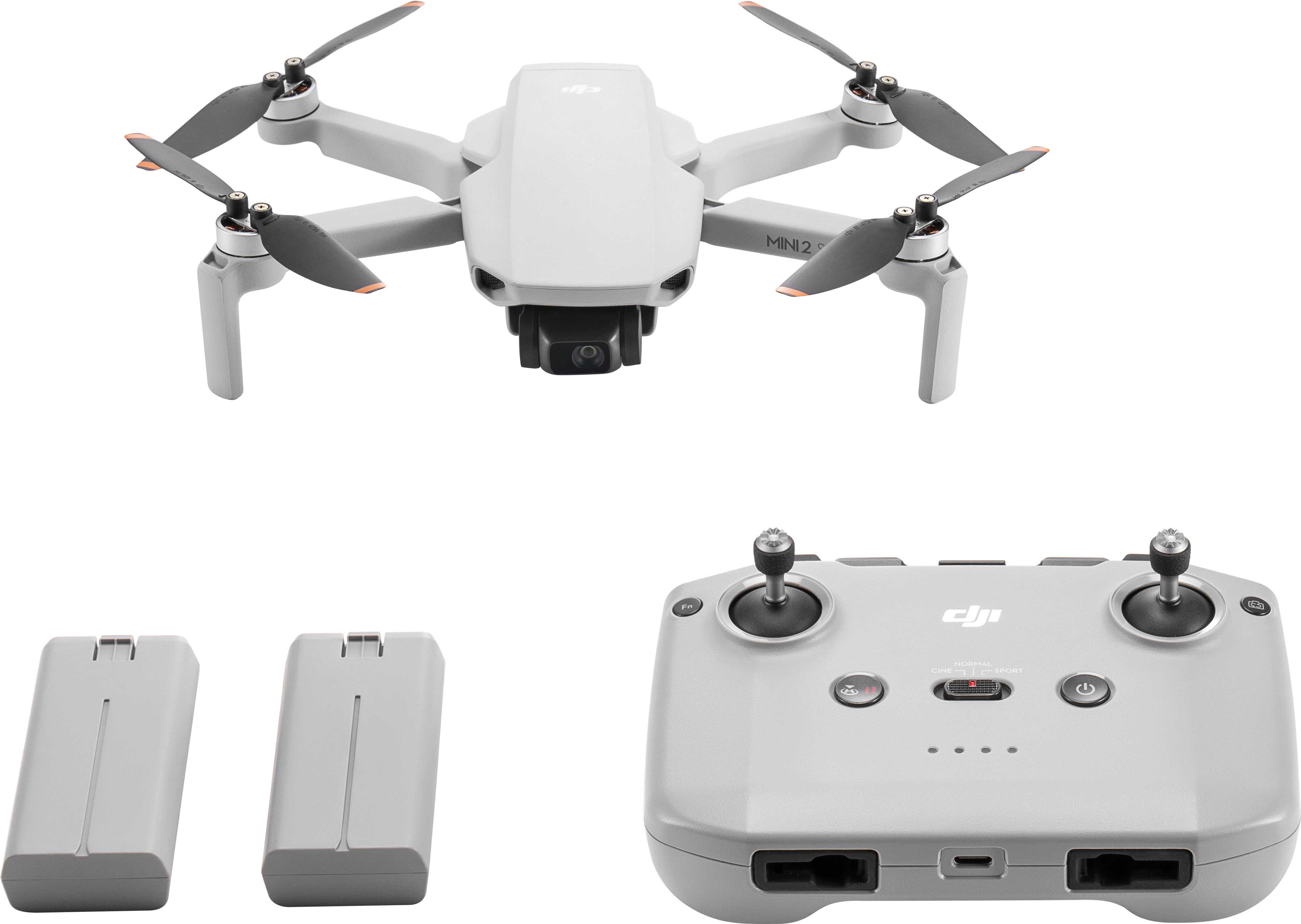 DJI Mini 2 SE Fly More Combo Drone with Remote Control Gray CP.MA ...