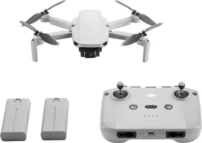 ホビーラジコン Mavic mini2 flymore combo DJI Mini 2 SE Fly More Combo Drone with Remote Control Gray