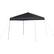 Front. Alamont Home - Harris 8'x8' Weather Resistant Easy Pop Up Slanted Leg Canopy Tent with Carry Bag - Black.
