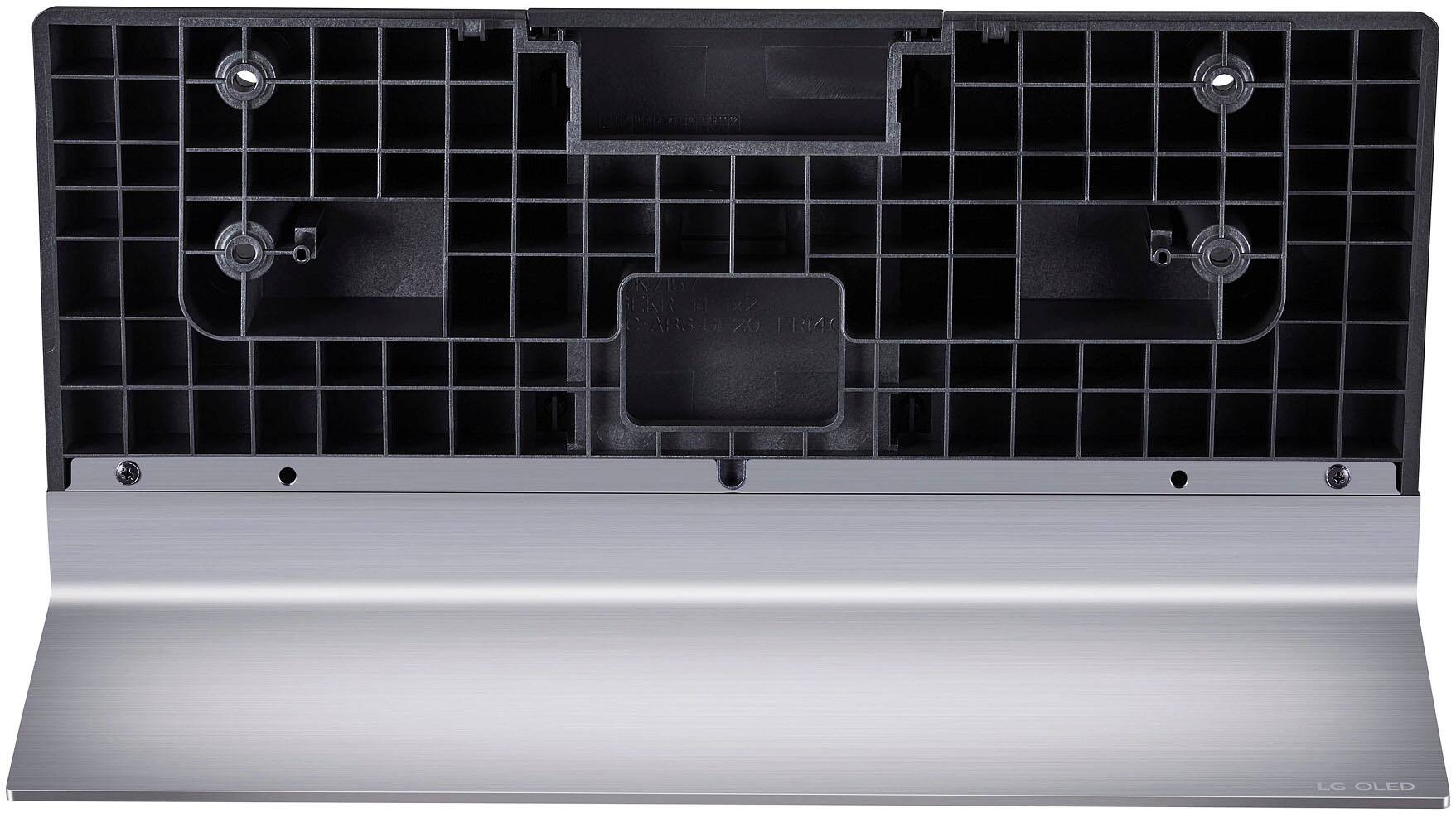 Left. LG - TV Accessory - OLED65G3PUA Stand and Back Cover - Gray.