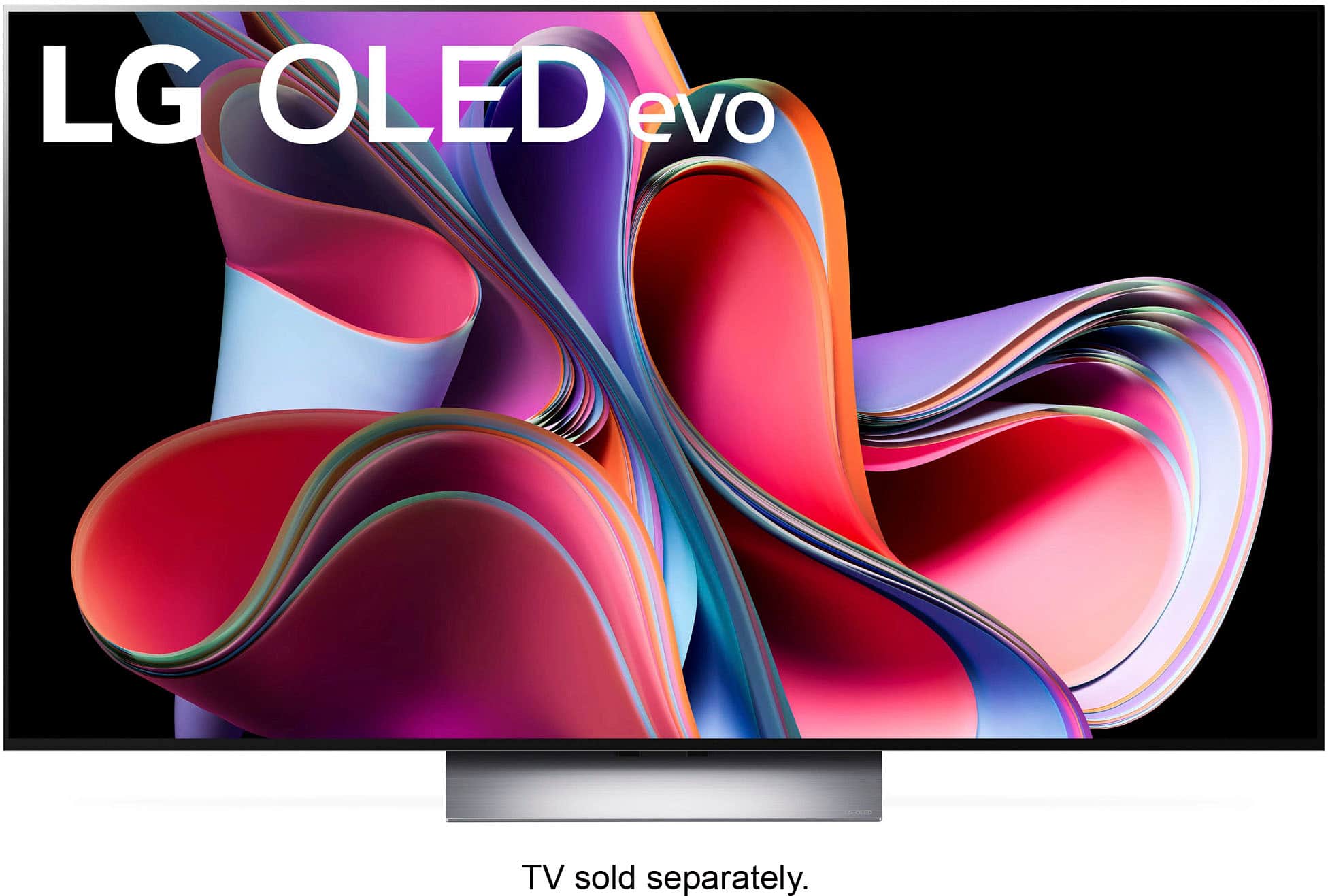 Alt View 3. LG - TV Accessory - OLED83G3PUA/OLED77G3PUA Stand and Back Cover - Gray.