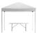 Front. Alamont Home - Harris 10' x 10' Pop Up Canopy Tent and 6 Ft. Bi-Fold Table with Carrying Handle - White.