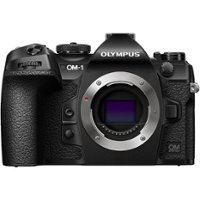 Olympus - OM SYSTEM OM-1 4K Video Mirrorless Camera Body Only - Black - Front_Zoom