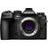 Front. Olympus - OM SYSTEM OM-1 4K Video Mirrorless Camera Body Only - Black.
