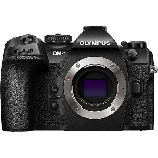 Olympus – OM SYSTEM OM-1 4K Video Mirrorless Camera Body Only – Black