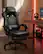 Front. GTPlayer - Gaming Chair with Footrest Big and Tall Racing Style Computer Chair,Black - Black.