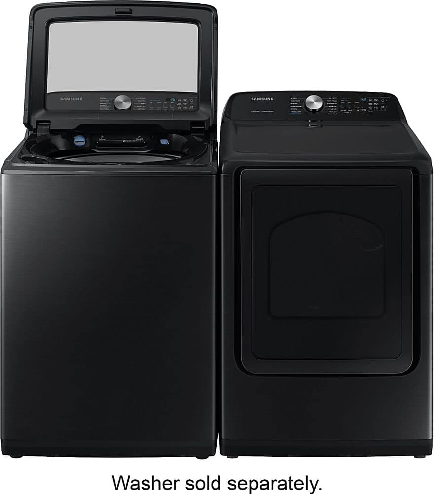 Best Buy: Samsung 7.4 Cu. Ft. Electric Dryer with 12 Cycles and Sensor ...