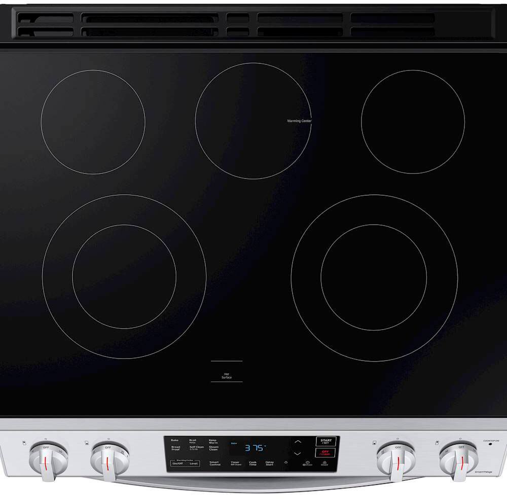Best Buy Samsung 6.3 cu. ft. Front Control SlideIn Electric Range