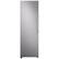 Front. Samsung - 11.4 cu. ft. Capacity Convertible Upright Freezer - Stainless Steel Look.