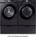 Alt View 14. Samsung - Open Box 4.5 Cu. Ft. High Efficiency Stackable Front Load Washer with Steam and Vibration Reduction Technology+ - Black Stainless Steel.