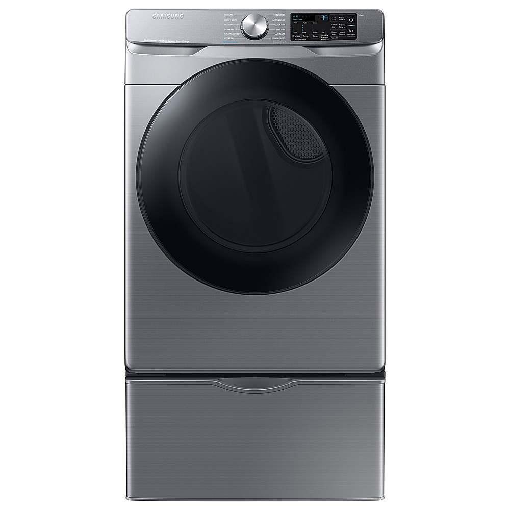 Samsung Open Box 7.5 cu. ft. Smart Gas Dryer with Steam Sanitize+