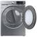 Alt View 18. Samsung - Open Box 7.5 cu. ft. Smart Electric Dryer with Steam Sanitize+ - Platinum.