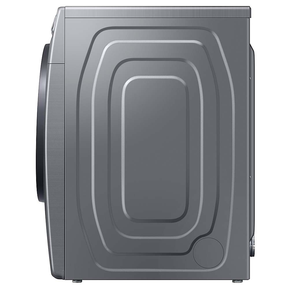 Alt View 20. Samsung - Open Box 7.5 cu. ft. Smart Electric Dryer with Steam Sanitize+ - Platinum.