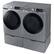Alt View 22. Samsung - Open Box 7.5 cu. ft. Smart Electric Dryer with Steam Sanitize+ - Platinum.