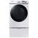 Alt View 12. Samsung - Open Box 7.5 cu. ft. Smart Gas Dryer with Steam Sanitize+ - White.
