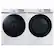 Alt View 14. Samsung - Open Box 7.5 cu. ft. Smart Gas Dryer with Steam Sanitize+ - White.
