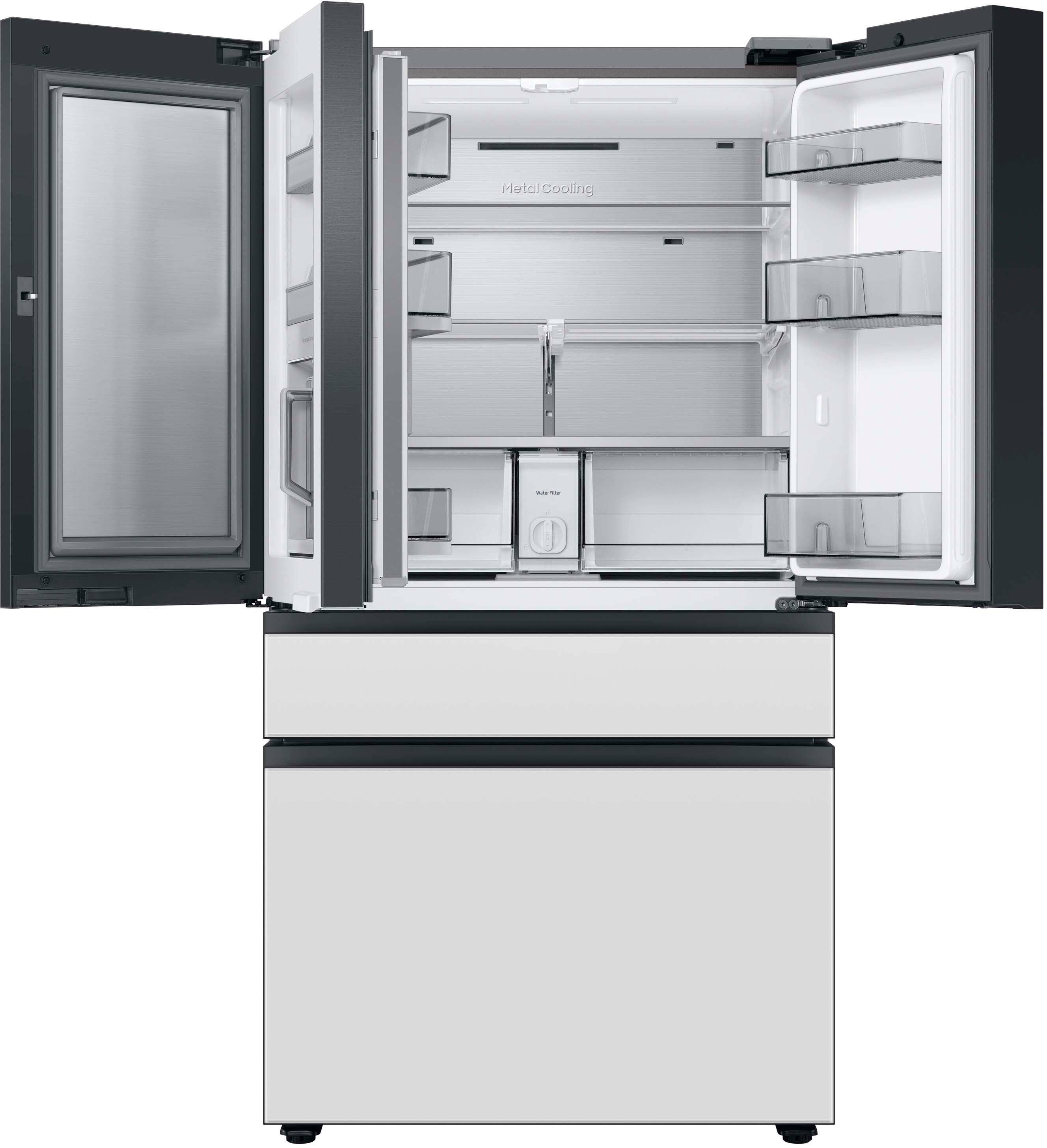 Samsung Open Box BESPOKE 29 cu. ft 4 Door French Door Refrigerator with