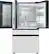 Alt View 13. Samsung - Open Box BESPOKE 29 cu. ft 4-Door French Door Refrigerator with Beverage Center - White Glass.
