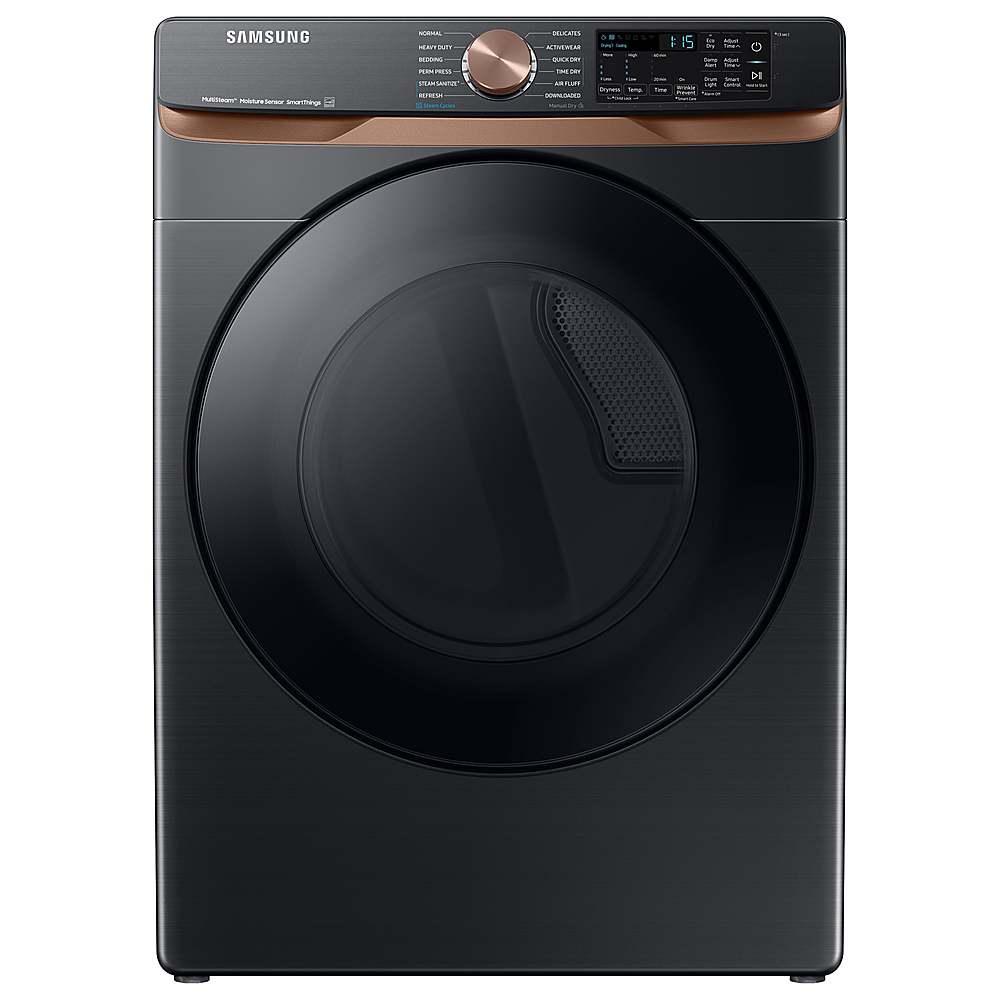 Samsung Open Box 7.5 cu. ft. Smart Electric Dryer with Steam Sanitize+