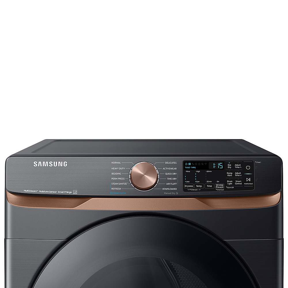 Samsung Open Box 7.5 cu. ft. Smart Electric Dryer with Steam Sanitize+