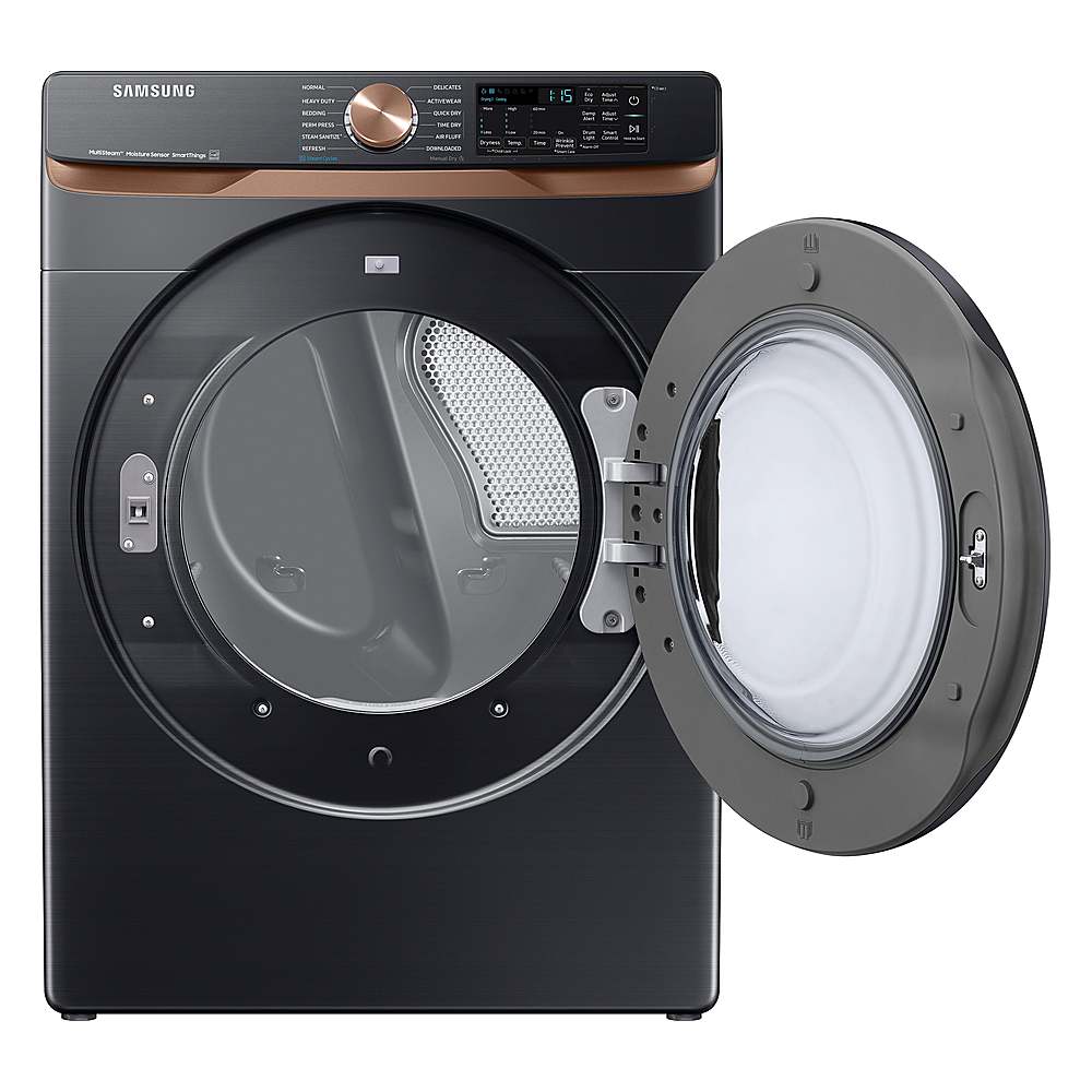 Samsung Open Box 7.5 cu. ft. Smart Electric Dryer with Steam Sanitize+