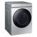 Alt View 12. Samsung - Open Box BESPOKE 7.6 cu. ft. Ultra Capacity Gas Dryer with Super Speed Dry and AI Smart Dial - Silver Steel.