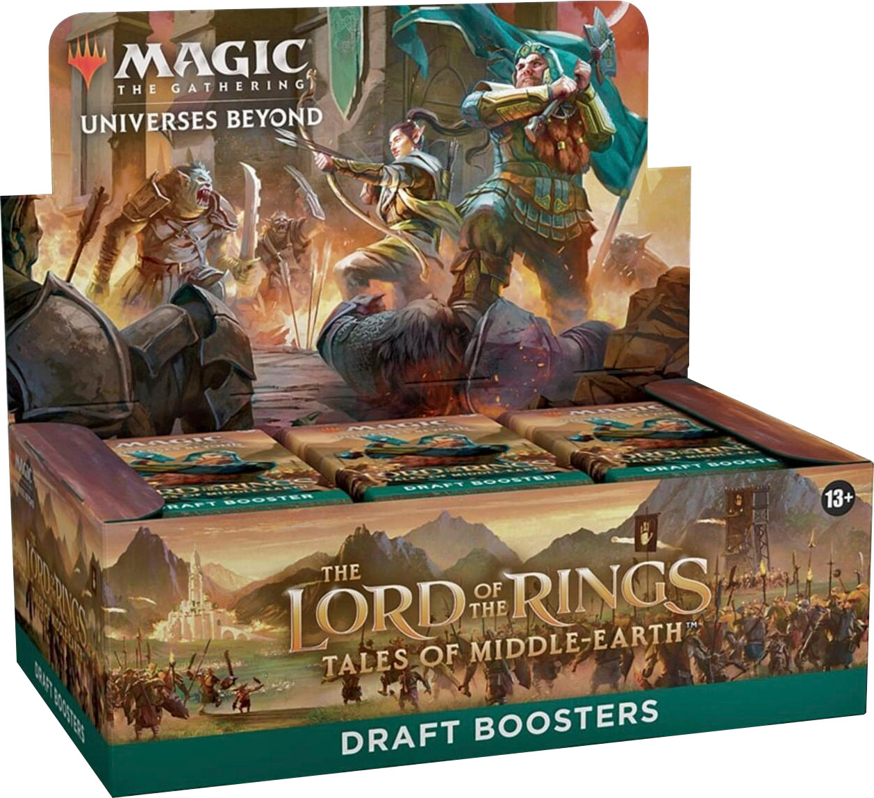Magic: The Gathering The Lord of The Rings: Tales of Middle-Earth Set  Booster Box (30 Packs)