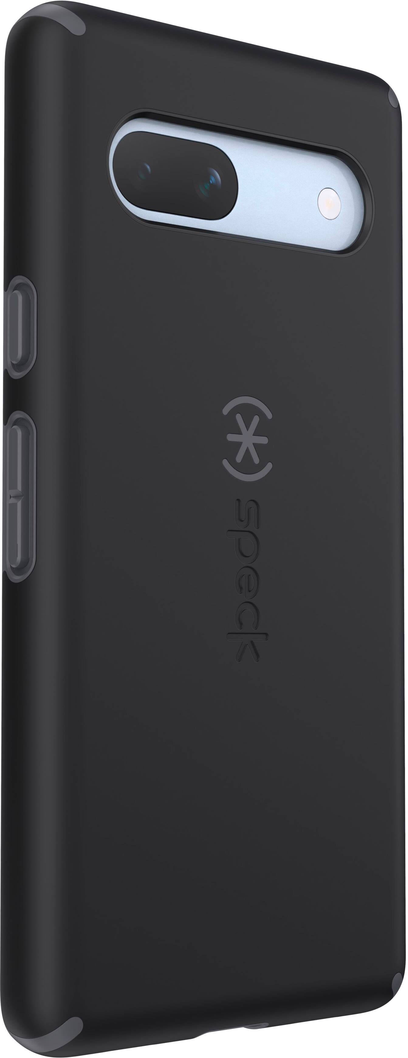 Angle. Speck - ImpactHero Case for Google Pixel 7a - Black/Slate Grey.