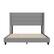Alt View 11. Alamont Home - Hollis Queen Size Upholstered Platform Bed with Wingback Headboard - Gray.