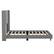 Alt View 17. Alamont Home - Hollis Queen Size Upholstered Platform Bed with Wingback Headboard - Gray.