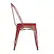 Alt View 18. Alamont Home - All-Weather Commercial Stack Chair & Poly Resin Seat - Red/Red.