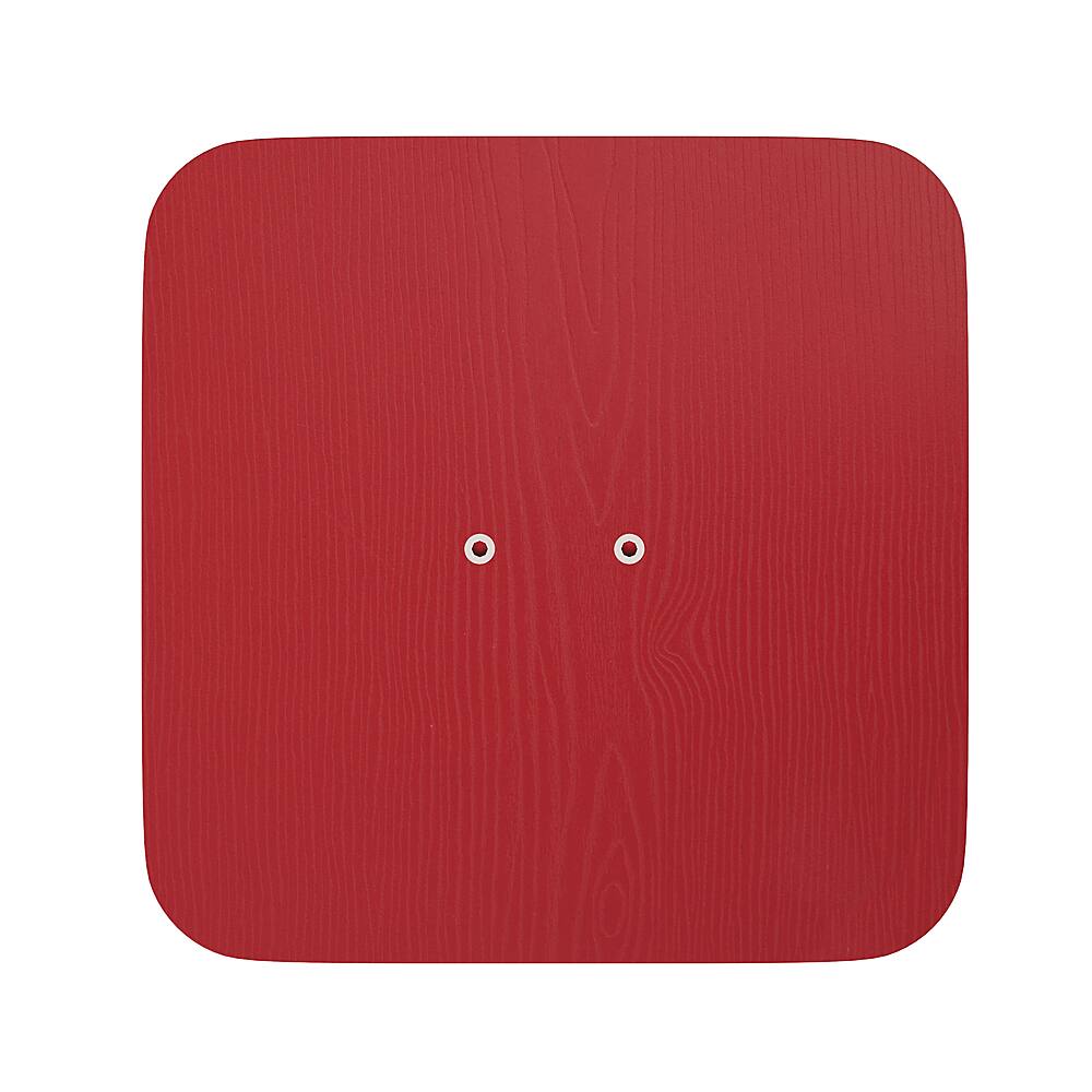 Alt View 17. Alamont Home - All-Weather Polyresin Seat for Colorful Metal Stools and Chairs (Set of 4) - Red.
