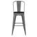 Alt View 11. Alamont Home - Lincoln Contemporary Resin Bar Height Stool - Clear Coated/Black.