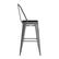 Alt View 18. Alamont Home - Lincoln Contemporary Resin Bar Height Stool - Clear Coated/Black.