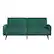 Alt View 11. Alamont Home - Convertible Split Back Futon Sofa Sleeper with Wooden Legs - Emerald.