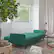 Alt View 15. Alamont Home - Convertible Split Back Futon Sofa Sleeper with Wooden Legs - Emerald.