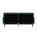 Alt View 16. Alamont Home - Convertible Split Back Futon Sofa Sleeper with Wooden Legs - Emerald.