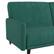 Alt View 17. Alamont Home - Convertible Split Back Futon Sofa Sleeper with Wooden Legs - Emerald.