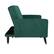 Alt View 18. Alamont Home - Convertible Split Back Futon Sofa Sleeper with Wooden Legs - Emerald.