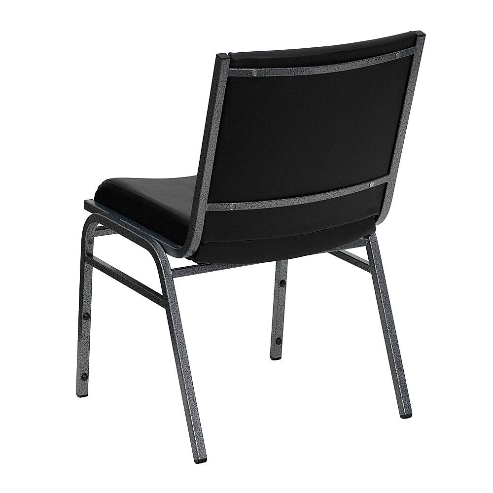 Alt View 14. Alamont Home - Heavy Duty Stack Chair - Black Vinyl.