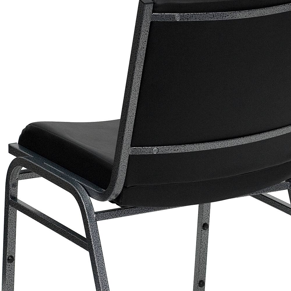 Alt View 17. Alamont Home - Heavy Duty Stack Chair - Black Vinyl.