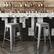 Alt View 14. Alamont Home - Cierra Industrial Resin Backless Bar Stool (Set of 4) - Silver/Gray.