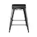 Alt View 16. Alamont Home - Cierra Industrial Resin Backless Counter Stool (Set of 4) - Black/Black.